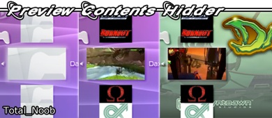 PSP Preview Contents Hider