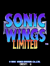 Ĺս 96 ޶ (հ) - Sonic Wings Limited (JAPAN)