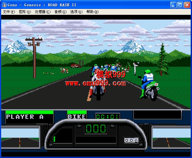 Road Rash II (UE) Ħ2(ŷ)