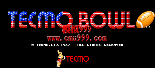 Tecmo  () - Tecmo Bowl (World)