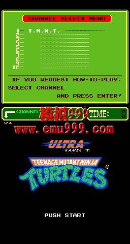 ߴ/ - Teenage Mutant Ninja Turtles (PlayChoice-10)