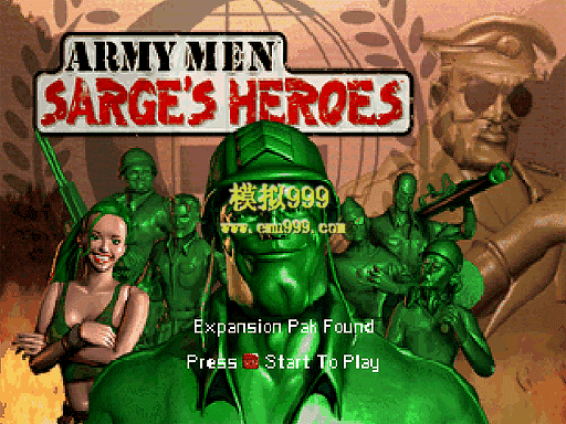 ߾-Ӣ۾ʿ () - Army Men - Sarges Heroes (U)