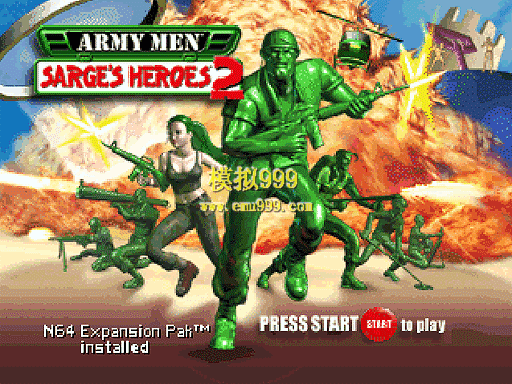 ߾-Ӣ۾ʿ2 - Army Men - Sarges Heroes 2 (U)