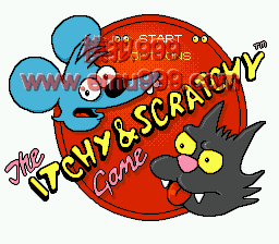 ɭͥ-èս () - Itchy and Scratchy Game, The (JEU)