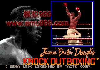 ղķ˹ ˹ȭ () - James Buster Douglas Knock Out Boxing (U)