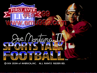 Լ˶ 2 (ŷ) - Joe Montana Sports Talk Football 2 (U)