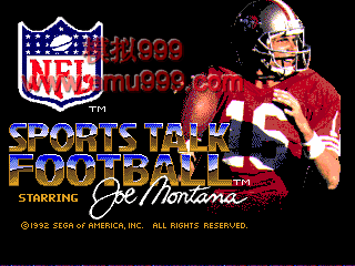 Լ˶ (ŷ) -Joe Montana Sports Talk Football (U)