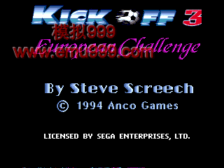 ֮ŷս(ŷ) - Kick Off 3 - European Challenge (U)