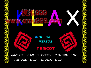 ˹(ŷ)- Klax (U)