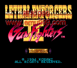 ˫ǹ 2 () - Lethal Enforcers II - Gun Fighters (UJ)