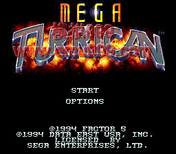 սʿ () - Mega Turrican (U)