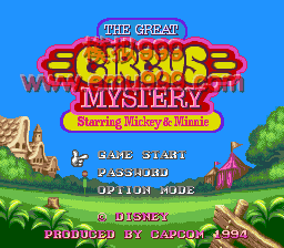 -Ϸ () - Mickey Mouse - Great Circus Mystery (U)