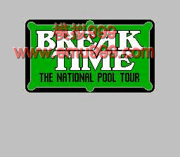 Ϣʱ/ - Break Time - The National Pool Tour (U)