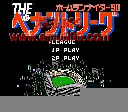 ͥ90 - Home Run Nighter 90 - The Pennant League (J)