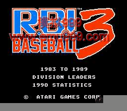 RBI3 - R.B.I. Baseball 3 (U)