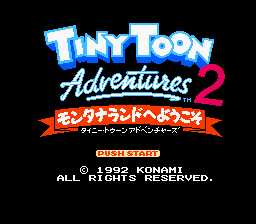 ñռ2 (հ) - Tiny Toon Adventures 2 (J)