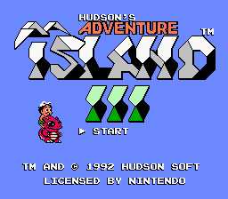 ˵ðյ3() - Hudson s Adventure Island III (U)