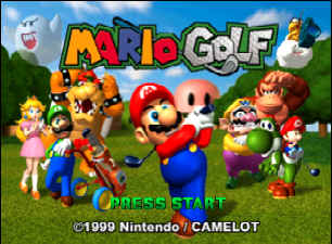 ¸߶ 64 (ŷ) - Mario Golf (E)