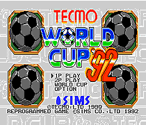 Tecmo籭 92 () - Tecmo World Cup 92 (JU)