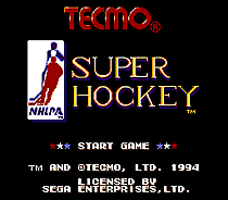 Tecmo () - Tecmo Super Hockey (U)