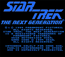 -һ () - Star Trek - The Next Generation (U)