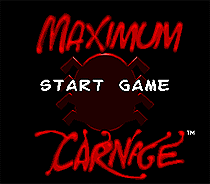 ֩-ɱ () - Spider-Man and Venom - Maximum Carnage (JUE)