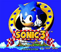 Сβ / С3 () - Sonic the Hedgehog 3 (U)