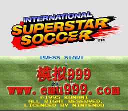 ʳ (ŷ) - International Superstar Soccer (E)