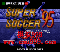 J˳95 () - J-League Super Soccer 95 (J)