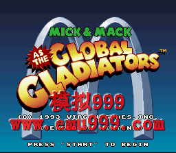 ׿ - MICK & MACK - GLOBAL GLADIATORS (BETA)