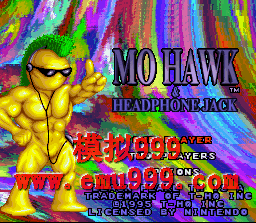 ﳬħ () - MOHAWK AND HEADPHONE JACK (US)