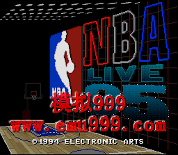 NBA LIVE 95 () - NBA LIVE 95 (US)