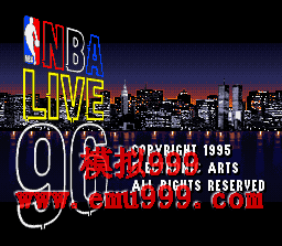 NBA LIVE 96 () - NBA LIVE 96 (US)