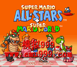 ȫ ϼ () - SUPER MARIO ALL STARS & WORLD (US)