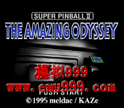 ̨ 2 () - SUPER PINBALL 2 - AMAZING ODYSSEY (J)