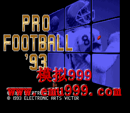 93 רҵʽ () - PRO FOOTBALL 93 (J)