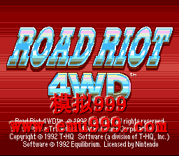 ԽҰ () - ROAD RIOT 4WD (US)