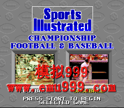 ھ  () - SPORTS ILLUSTRATED CHAMPIONSHIP FOOTBALL & BAS