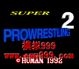 ˤ 2 () - SUPER FIRE PRO WRESTLING 2 (J)