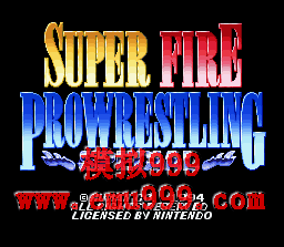 ˤر () - SUPER FIRE PRO WRESTLING SPECIAL (J)