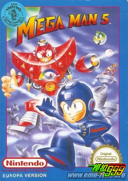 洛克人5(mega man 5[欧版visualconsole]