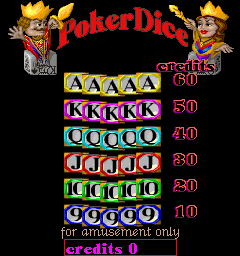 ˿ - Poker Dice