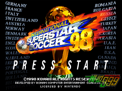 ʳ 98() - International Superstar Soccer 98 (U)