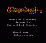 а-ʦ֮Ų - Wizardry - Legacy of Llylgamyn (J)