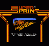  () - Super Sprint (J)