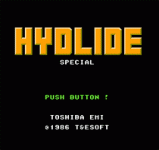 λɾر() - Hydlide ; Hydlide Special (J)