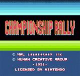  - Championship Rally (A)