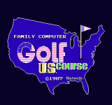 ͥ߶- () - Family Computer - Golf U.S. Course (U)