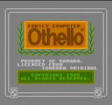 ڰ() () - Family Computer - Othello (U)