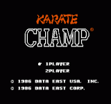 ֵھ () - Karate Champ (U)